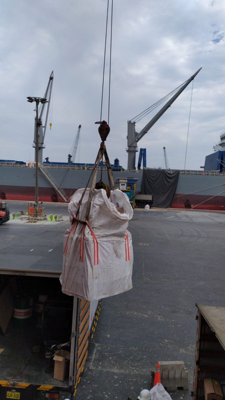 Entrega de materiales