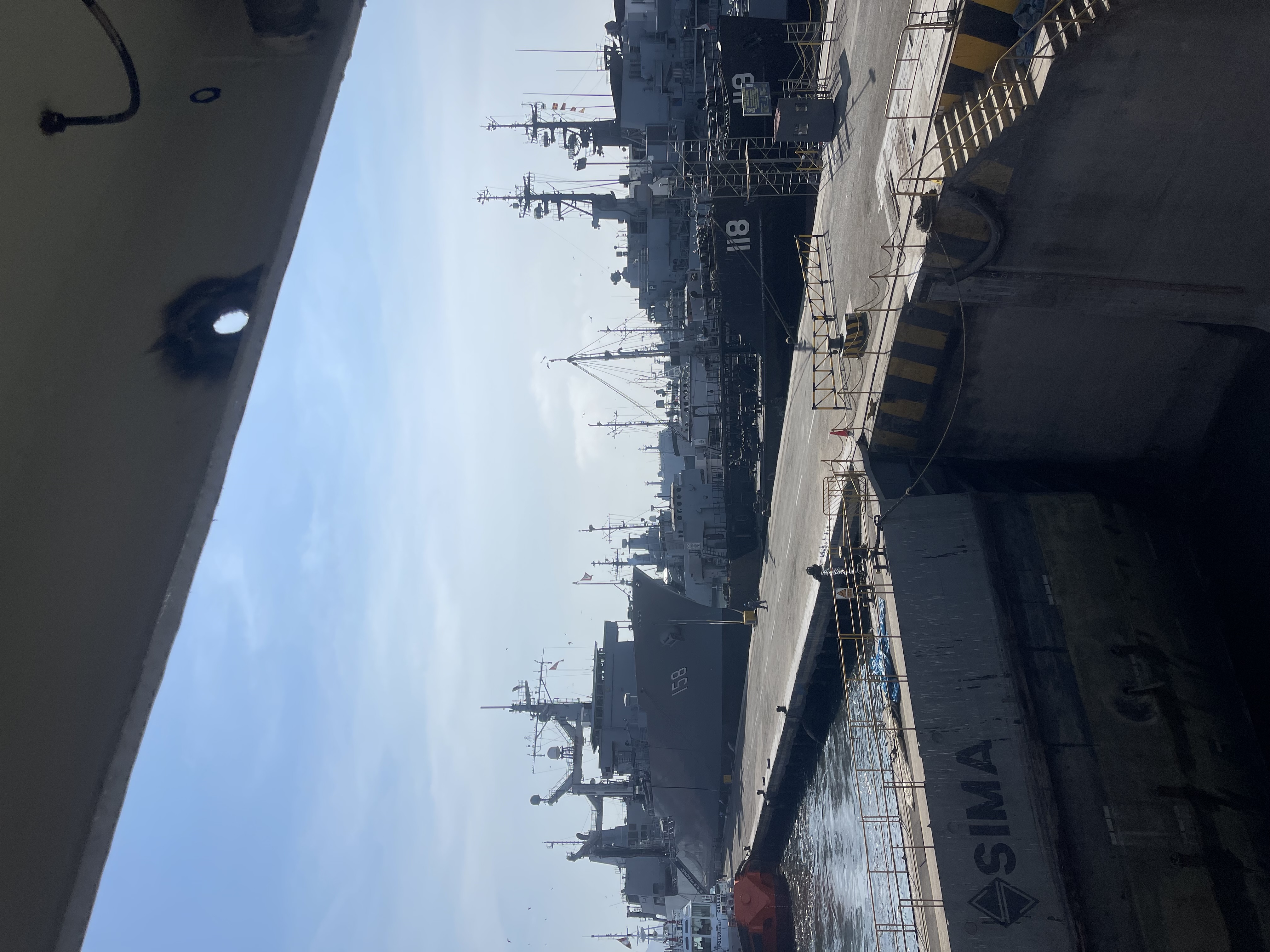 Servicio en muelle